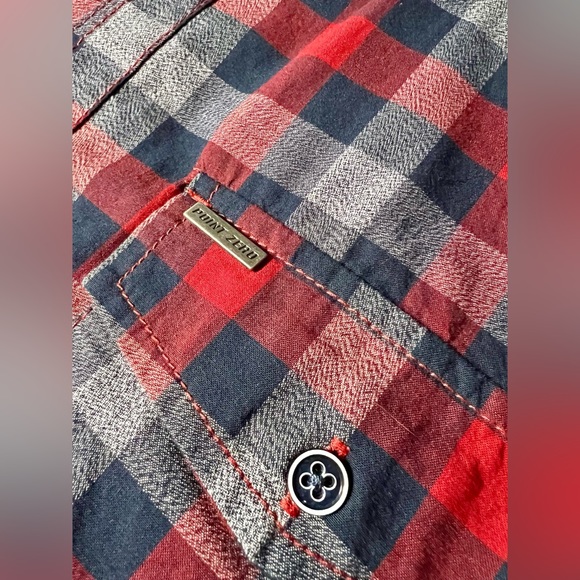 NWT Point Zero Black Label Men’s Button Down Shirt XL - Picture 3 of 10